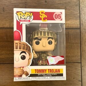 Funko Pop Tommy Trojan with Gold and Red Armor